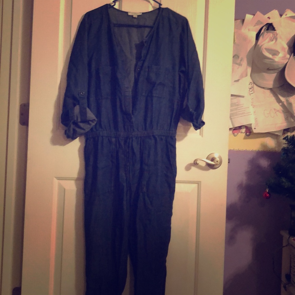 Denim jumpsuit